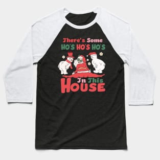 Funny Christmas Baseball T-Shirt